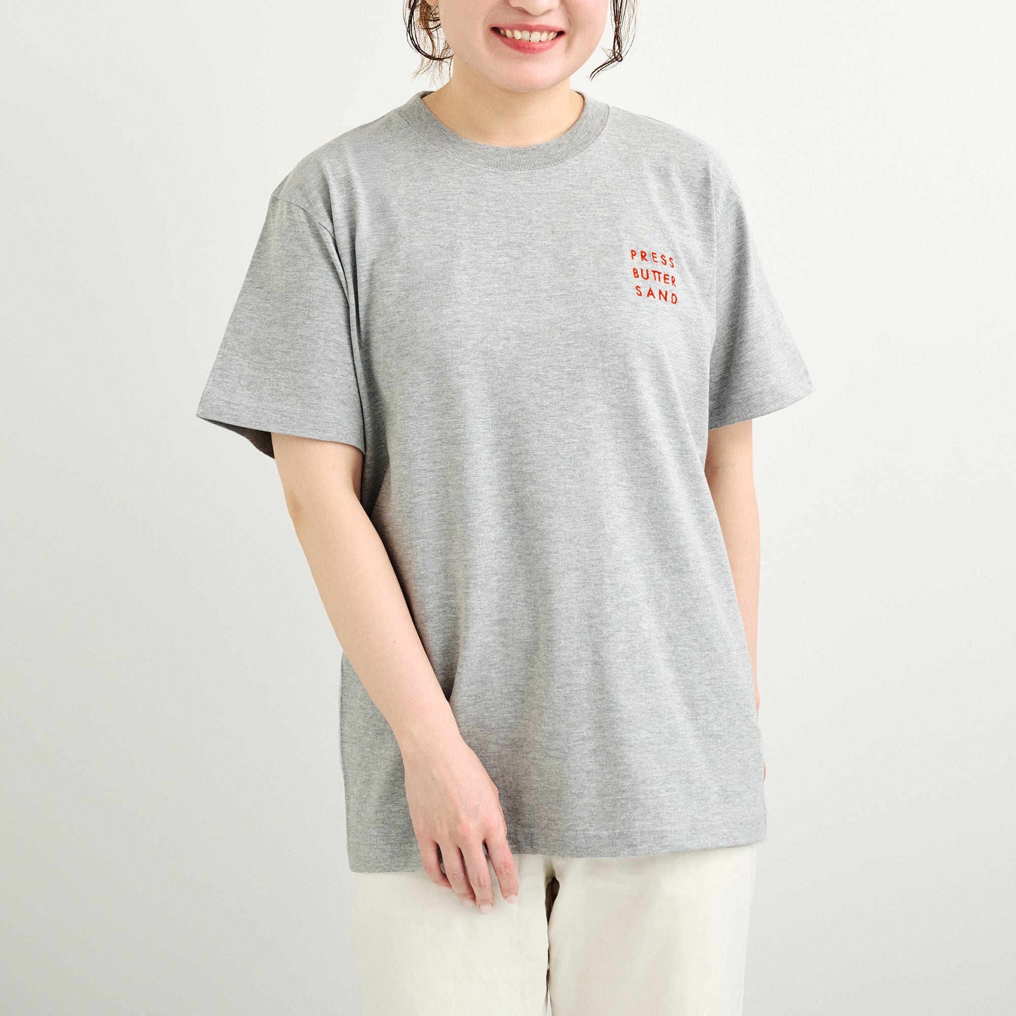 PRESS BUTTER SAND ロゴオリジナルTシャツ2