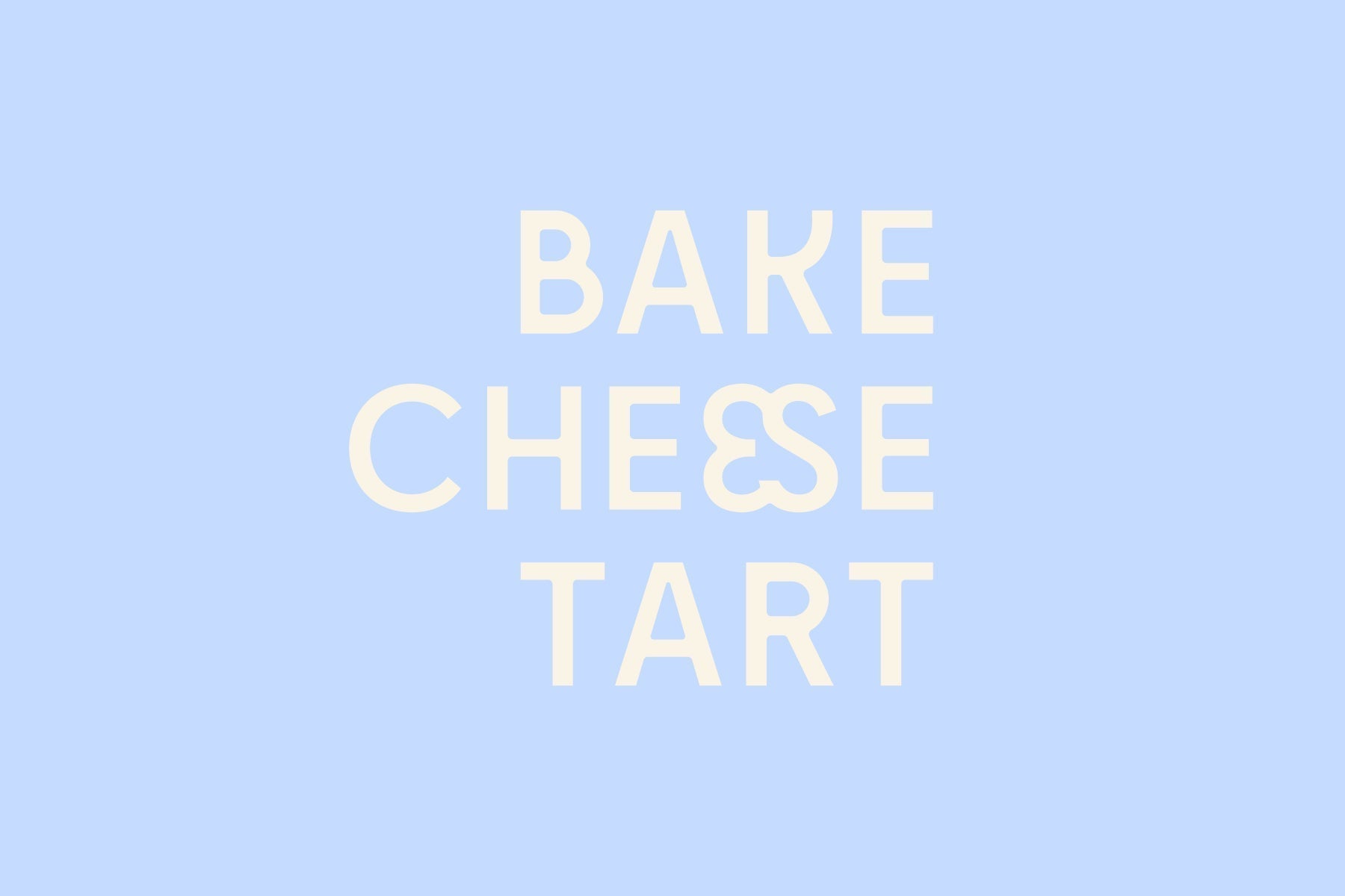 【BAKE CHEESE TART】4/12より「BAKE CHEESE TART」をチーズ菓子専門店へ刷新