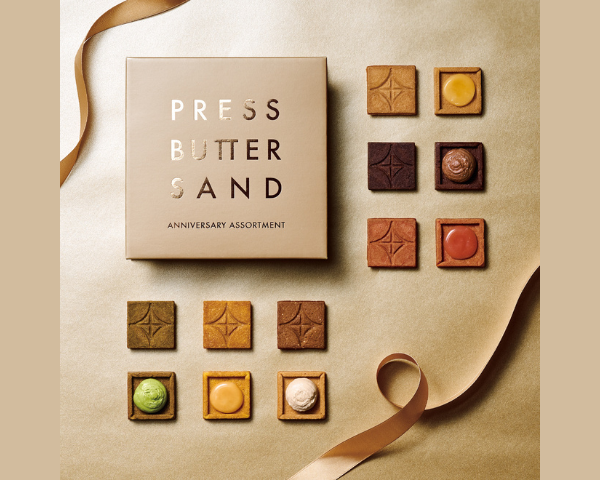 【PRESS BUTTER SAND】8周年記念／4/23（水）より「アニバーサリーバターサンド」を期間限定で発売