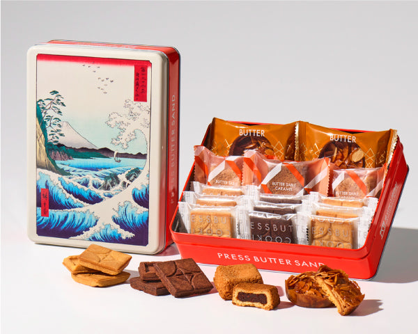 【PRESS BUTTER SAND】歌川広重の浮世絵作品を施した「ギフトセレクション 美術館パッケージ」販売