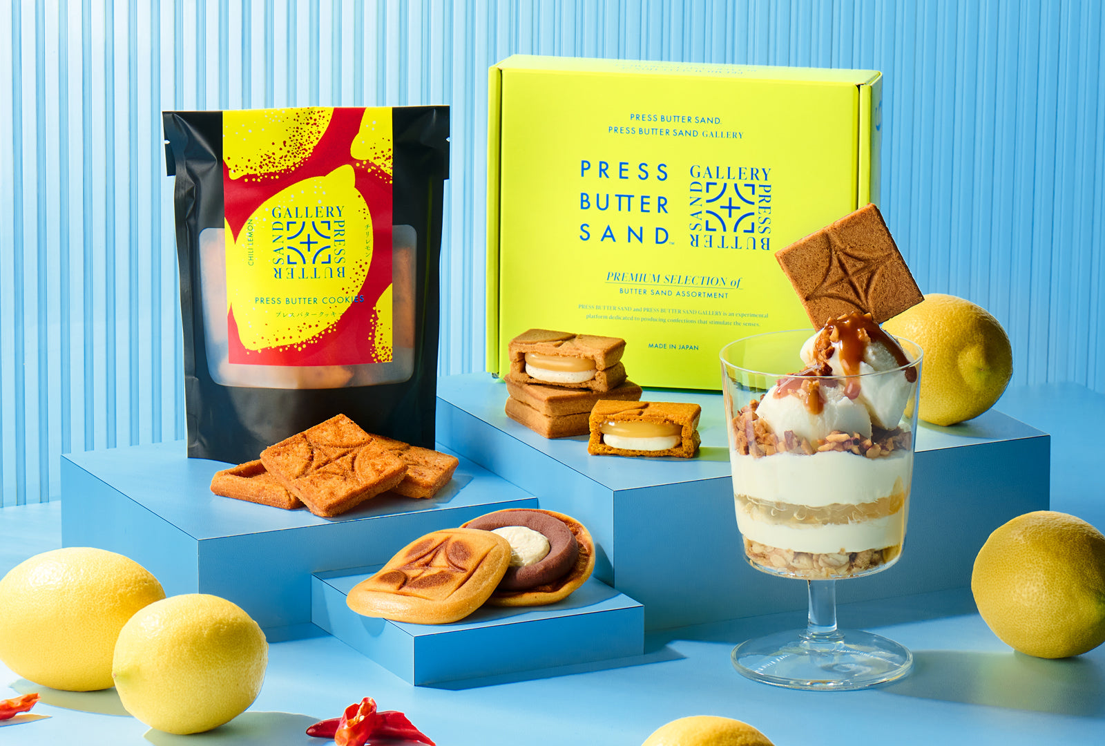 ブランド初のカフェ併設店舗がオープン！PRESS BUTTER SAND ミナモア広島店のメニューをご紹介