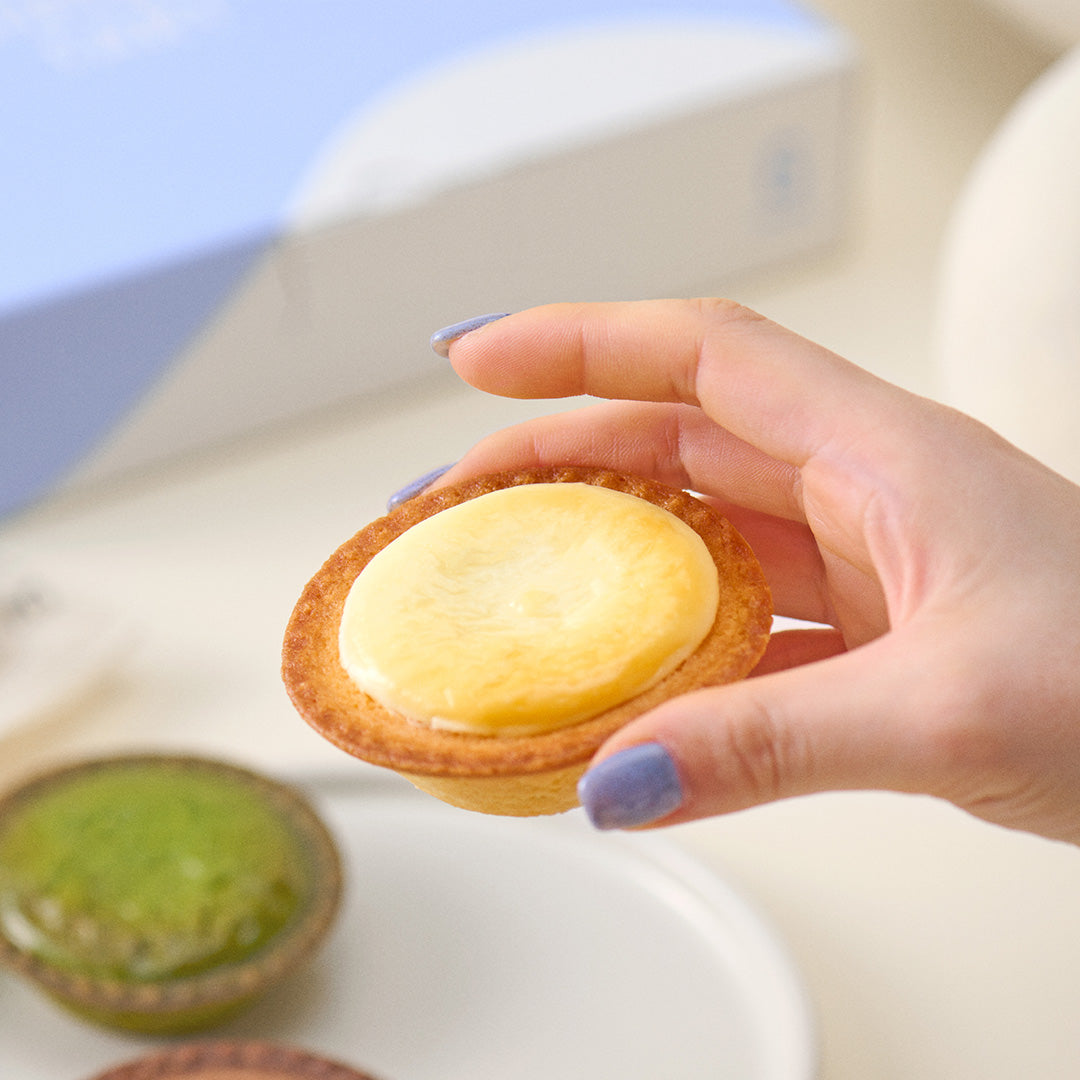 チーズタルト6P BOX〈オリジナルチーズタルト3個・抹茶チーズタルト3個〉